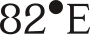 82°E
